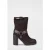 Moschino Ankle Boots Brown