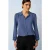 Carina Viscose Light blouse in schaduwblauw