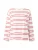 PIECES Shirt ‘PCMila’  rosa / rood / wit