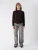 MND Jeans ‘Jeans wide leg con strass’  grijs