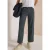 Jeans met High Waist en Wide Leg pijpen met luipaardprint