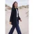 Jas in zachte wollook
