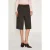 Broek met regular fit en rechte pijpen