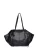 Roberta M Zwart Rundleer Tas