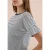 Shirt met ronde hals en strepen