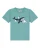watabout.kids Shirt ‘Spacewhale’  marine / turquoise / wit