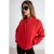 TRENDYOLMİLLA Dames Rood Effen Lang Regular fit Winter Jassen