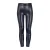 4PRESIDENT imitatieleren legging Paris donkerblauw