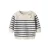 NAME IT BABY gebreide gestreepte trui – offwhite/blauw