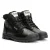 Palladium Pampa HI Snow Warm Leren Zwarte Laarzen Voor Dames
