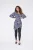 Bodycon jurk met luipaardprint – Paars