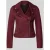 Vero Moda Regular fit kunstleren jack met riempjes aan de romp model ‘JOSE’