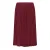 Lacoste Dames/Dames Plooi Polyester Midi Rok (Zinfandel)