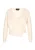 faina Gebreid vest  wolwit