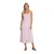 Vierkante Hals Jurk Dames Haris Cotton