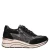 Remonte imitatieleren sneakers met sleehak – zwart