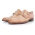 Santoni Double monk strap schoen in bruin alligatorleer