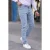 TRENDYOL MAN Heren Blauw Effen Skinny Normale taille Jeans