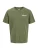 JJ Rebel Shirt ‘JREBZACK’  olijfgroen / wit