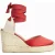 LK Bennett Esmerelda Espadrilles Red