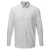 Premier Heren Maxton Check Shirt met lange mouwen (Zilver/Wit)