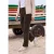 Broek met High Waist en Straight Leg pijpen in een Loose Fit pasvorm