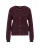WE Fashion Gebreid vest  aubergine