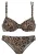 LASCANA Bikini  beige / zwart