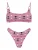 C&City Bikini  fuchsia / zwart / wit