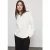 Street One Dames Gestructureerd shirt met col in Wit