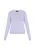 faina Trui  smoky blue / wit