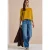 Longsleeve met ronde hals en tunnelkoord