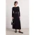 Trendyol Modest Dames Zwart Effen Maxi Lang A-lijn Modest Jurken