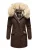 Navahoo Dames Winterparka Cristal – Premium Collectie met Afneembare Bontkraag