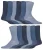 IOMI – 12 paar Gentle Grip Top Diabetische Sokken – Blauw