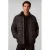 CALVIN KLEIN JEANS geruite corduroy pufferjas – grijs
