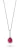 Orphelia ‘Enora’ Dames 925 Sterling Zilveren Ketting met Hanger – Zilver ZH-7226/RU