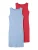 TWO SOON Jurk  blauw / rood