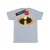 Disney Dames/Dames The Incredibles Costume Logo Cotton Boyfriend T-shirt (Sportgrijs)