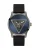 GUESS Analoog horloge ‘Badge’  blauw / zwart / zilver