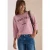 Shirt met 3/4-mouwen, ronde hals en tekst