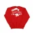 Disney Heren High School Musical The Musical Wildcat Stars Sweatshirt (Rood)