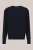 Fundamentals – Heren loose fit trui – Loose fit – Marineblauw – Katoen –