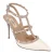 Valentino Dames Rockstud Enkelschoenen Met 100 mm In Wit