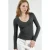 V-hals Lange Mouw Blouse