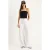 Elastische Taille Palazzo Broek