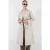 Dubbelbreasted Lange Trenchcoat