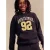 Abercrombie & Fitch hoodie met tekst – donkerblauw