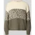 Only relaxed fit pullover met luipaardmotief