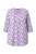 Ulla Popken Shirt  lavendel / wit